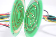 Sinyal Gücü Verici Pcb Slip Ring 4 Devresi 80 RPM Dönme Hızı