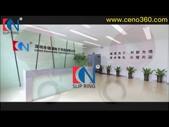 Entegre güç ve 485 sinyalli 4 Kanallı Fiber Optik Döner Eklem