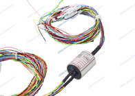 100m Ethernet Sinyalı Elektrik Kapsülü Kayma Halkaları Mini 22mm Tıbbi Ekipmanlar İçin