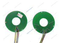 FR-4 PCB Platter Ayrı Pancake Slip Ring ID32mm ile Elektrikli Aygıtlar İçin