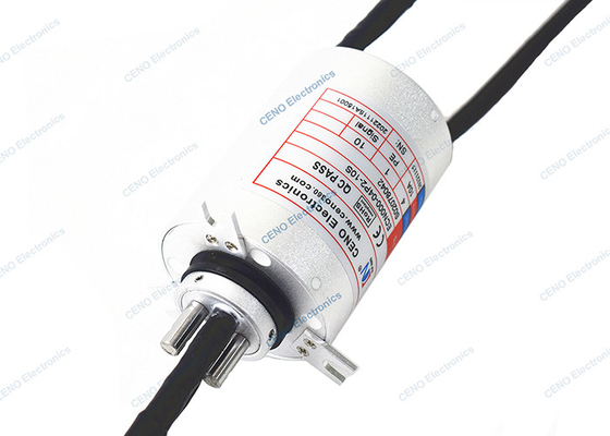 Enkoder Sinyali ve Elektrik Gücü ile Endüstriyel Entegre Kayma Halkası