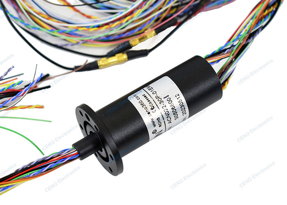 HDMI RS422 Ethernet Sinyali ile Düşük Sıcaklık Kapsülü Kayma Halkası