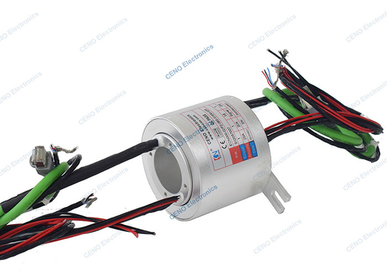 Düşük Sıcaklıklı 100m Ethernet Rotary Joint Alüminyum Alaşımı