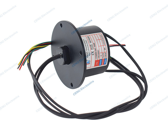 Pt100 Basınç Değiştiricisi Yüksek Hızlı Kayma Halkaları 3000 rpm Elektrikli Bağlantı