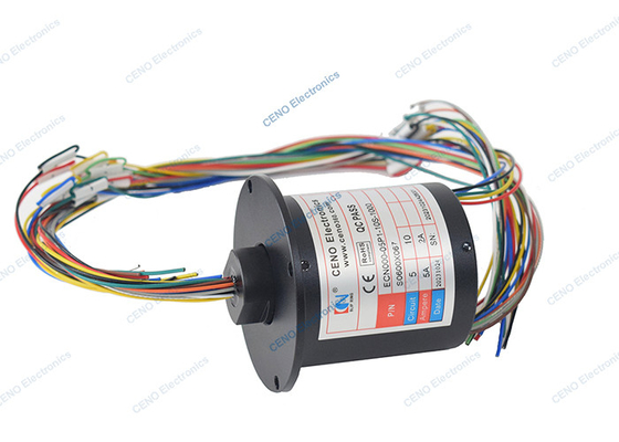 Endüstri için Altından Altına malzeme ile özel 1000RPM Yüksek Hızlı Kayma Halkası