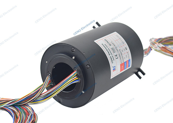 Otomatik Endüstri Sistemi için ID60mm & 500Rpm ile Tipik Through Hole Slip Ring
