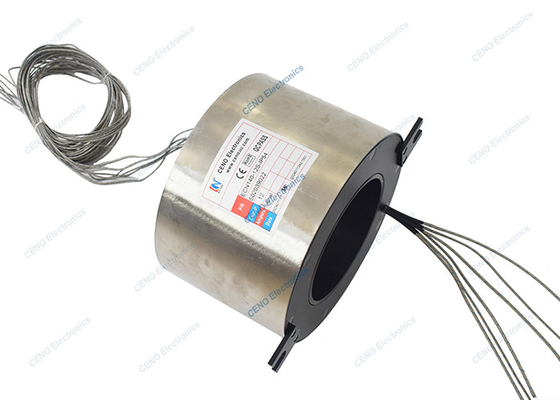 6 Grup K Tipi Endüstri için 140 mm çaplı termokop signal kayma halkası