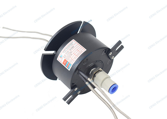1MPa Ø10mm Tub G1/4'' Pnömatik Entegre Döner Birliği Termo Çift Sinyalı ile