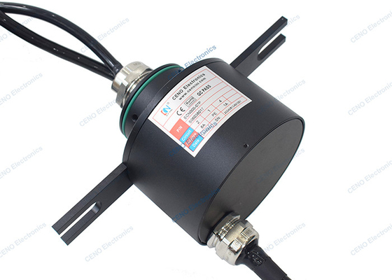 Endüstri Sistemi için IP65 ile Yüksek Koruma Elektrik Gücü Kayma Halkası