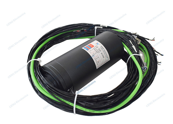 Gigabit Ethernet Sinyal Kayma Halkası CCTV için Altından Altına Malzeme