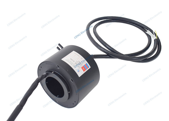 Endüstri İçin Çapraz Rotary Elektrik Bağlantıları ile İletici Kayma Halkası