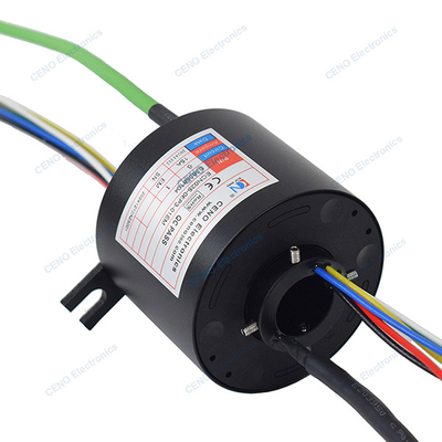 Ethernet Sinyal Kayma Halkası 25 mm Döner Elektrik Bağlantısı