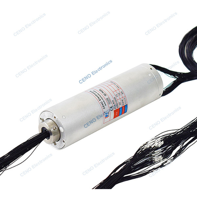 Yüksek Hızlı Kayma Halkası 1800 rpm ve çok kanalı 80 devre koaksi sinyali ile