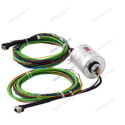 Düşük sıcaklık ortamı için ip68 ve ethernet sinyali olan su geçirmez kayma halka
