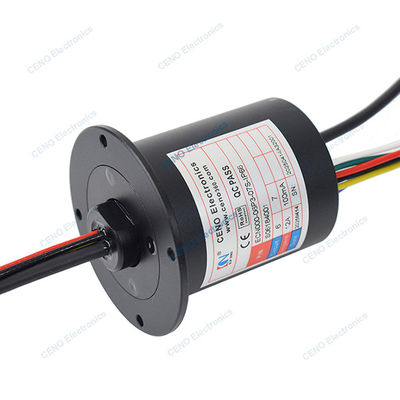 Su geçirmez IP66 ile kayma halka ve otomatik sistem için elektrikli güç sinyali