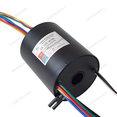 Endüstri için boru kayma halkası ile yapılandırılmış elektrikli güç döner eklemleri