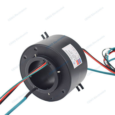 Boru kayma halka aracılığıyla endüstri için Ethernet sinyali ile elektrik enerjisini birleştirin