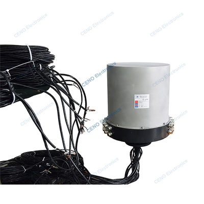 Büyük Boyutlu Su Dayanıklı IP66 ve Endüstri için Elektrik Gücü Sinyalı ile Kayma Halkası