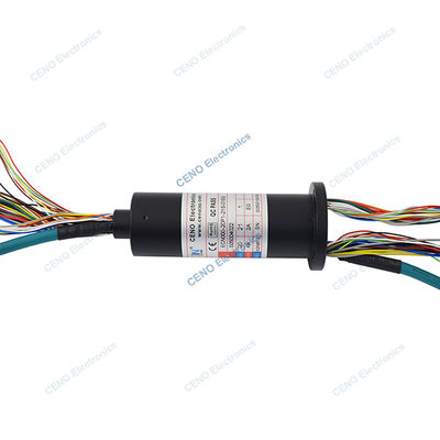 Endüstri için Ethernet Sinyali ve Elektrik Gücü ile Düşük Sıcaklıklı Kayma Halkası
