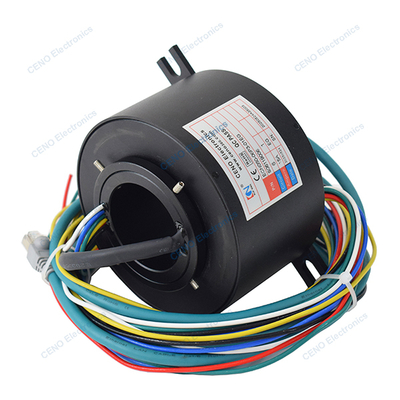 Endüstriyel Robotlar için Elektrik Gücü ve Ethernet Sinyali ile Geçiş Halkası