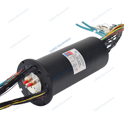 Düşük sıcaklık entegre elektrik gücü Ethernet & RF Döner birleşim kayma halkası