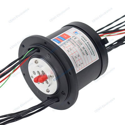 2 Channels RF Rotary Joint combined Electric Power and Signal for Radar