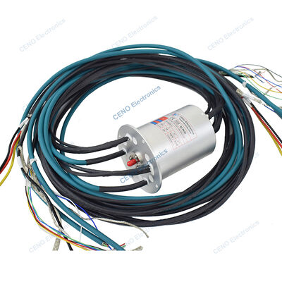 Düşük Sıcaklık Ortamı için Ethernet Sinyali ve Radyo Frekansı Döner Bağlantı Parçasını Entegre Edin