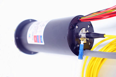 Birçok Çeşitli Sinyal Fiber Optik Döner Eklem Farklı Akım Kaybı Elektrik Gürültüsü