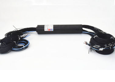 Hareket Simülatörü İçin Çok Kanallı Rotary Union Endüstriyel Kayma Halkası 0 ~ 100rpm