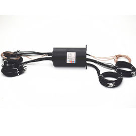 Yüksek Çözünürlüklü Kayma Halkası Döner Eklem 0-250 Rpm İleten Bant Genişliği Sinyali