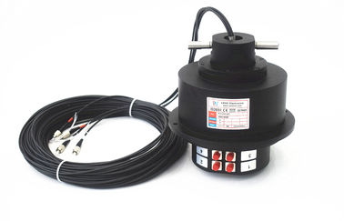 FC Konektörü IP65 50rpm SM MM Fiber Optik Döner Eklem