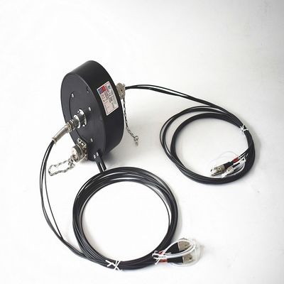 2 Kanal 1550nm Optik Kayma Halkası Radar Antenleri Ethernet Döner Eklem