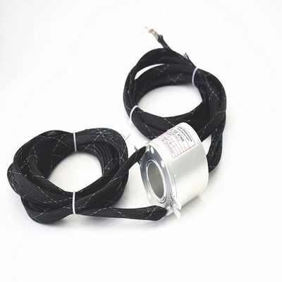Transfer Gücü ile 24VDC 38.1mm İç Delik Döner Mafsal Kayma Halkası