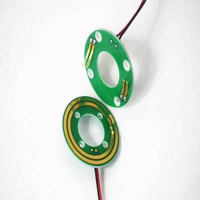 ID 20mm Mini Kayma Halkası 24VAC Değerli Kontaklar Dönme Dolap İçin Metal