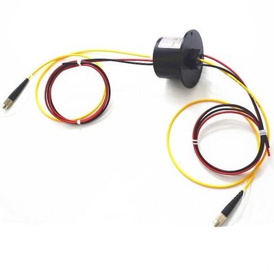 SM Konnektörlü Alüminyum Alaşımlı 1310Nm 1550 Nm Fiber Optik Döner Bağlantı